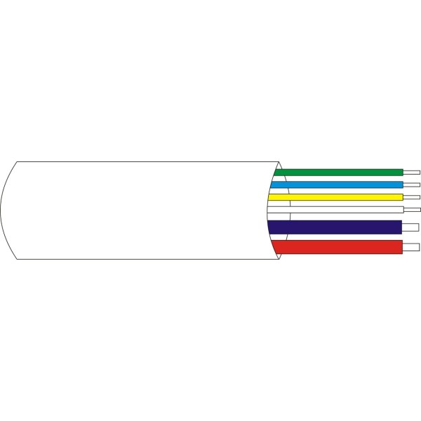 Acheter OEM DEM-122 câble multiconducteur à gaine normale de 2 x 0,75 mm² + 4 x 0,18 mm² en rouleau