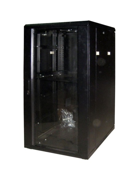 Kaufen AIRSPACE SAM-775N 18U-Rackschrank mit einer Höhe von 18U und Außenmaßen in mm: 600 (Breite) x 600 (Tiefe) x 932 (Höhe)