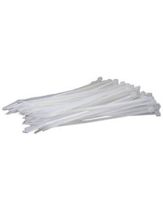 Kaufen OEM DEM-783 Beutel mit 100 weißen Nylon-Kabelbindern mit UV-Schutz 3,6×180 mm