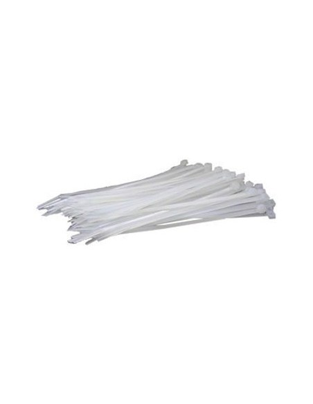 Acquistare OEM DEM-783 sacchetto da 100 fascette in nylon bianche con protezione UV da 3,6x180 mm