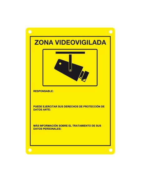 Acheter AIRSPACE DEM-281 Plaque CCTV homologuée en espagnol
