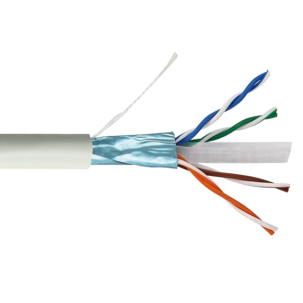 Acheter OEM câble DEM-1047 FTP CAT6 blindé 4x2x1/0,50 CCA en rouleau de 305 m