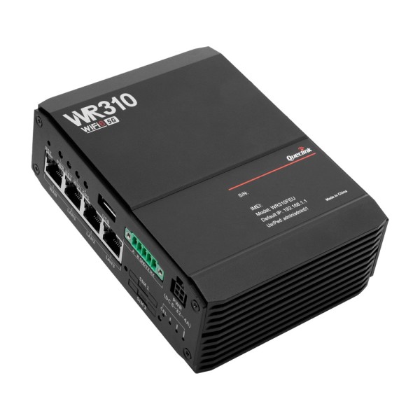 Comprar QUECLINK QL-WR310 Queclink Router 5G SA/NSA 3GPP Rel-16  - Resiliencia superior con Dual SIM auto-switch  - WiFi 6 MU-M