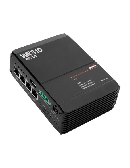 Acheter QUECLINK QL-WR310 Routeur Queclink 5G SA/NSA 3GPP Rel-16 - Résilience supérieure avec Dual SIM auto-switch  
- WiFi 6 MU