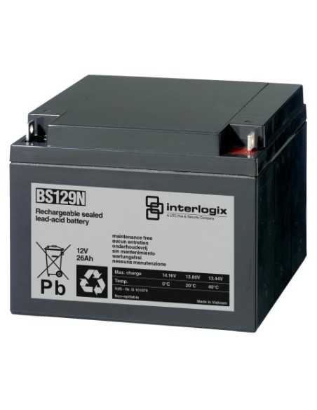 Acheter KIDDE KIDDE-772 Batterie au plomb scellée, 12 V, 26 Ah Kidde/Aritech