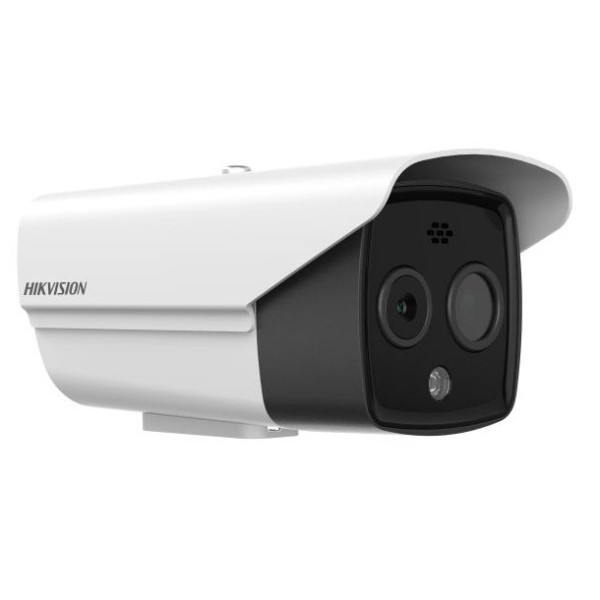 Kaufen HIKVISION THERMAL HIK-THERMAL-34 IP-Bulletkamera, bispektral (optisch 8 mm und thermisch 9.7mm), 4G, IR- und Weißlicht 30