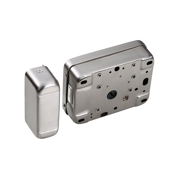 Acheter BYSECUR BYSECUR-69 Serrure de sécurité intelligente électromécanique en applique Fail Safe (NC) en acier inoxydable