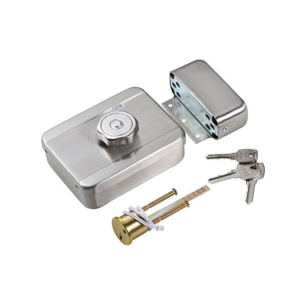 Acheter BYSECUR BYSECUR-69 Serrure de sécurité intelligente électromécanique en applique Fail Safe (NC) en acier inoxydable