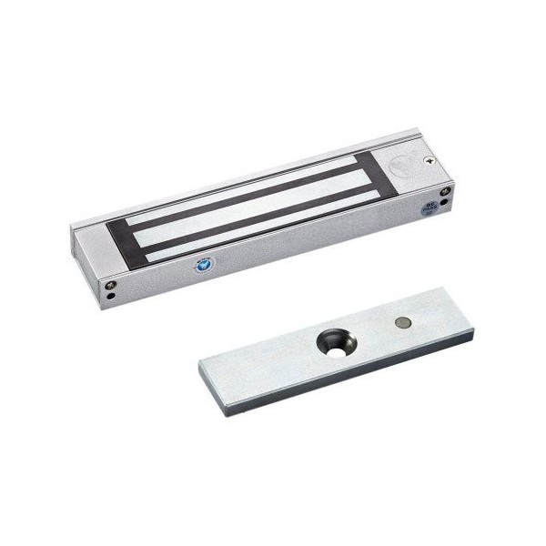 Kaufen BYSECUR BYSECUR-74 elektromagnetisches Haftschloss (Magnetschloss) für eine einflügelige Tür. Lineare Haltekraft 180 kg