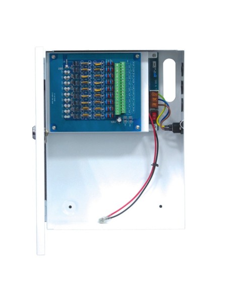 Comprar FOLKSAFE FOLKSAFE-11 Fuente de alimentación CCTV 13.8V 20A 18 Salidas Conexión Batería 7-20Ah (no incluida) Folksafe