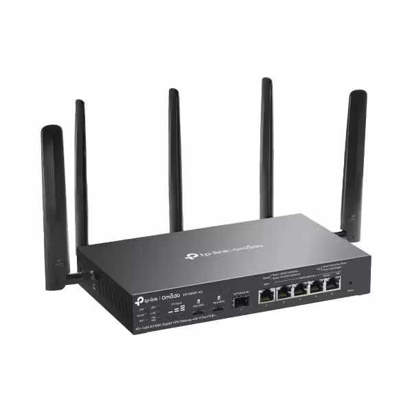 Acheter le routeur TP-LINK TPLINK-3 4G+ Cat6 Wi-Fi 6 avec 5 ports Gigabit Ethernet LAN (RJ-45) 4 PoE+