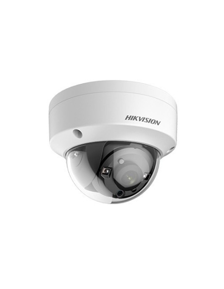 Acheter HIKVISION PRO DS-2CE57H8T-VPITF2.8 HIKPRO. Caméra mini-dôme HD-TVI AHD HD-CVI et analogique 5 Mpx, objectif fixe 2.8mm, 
