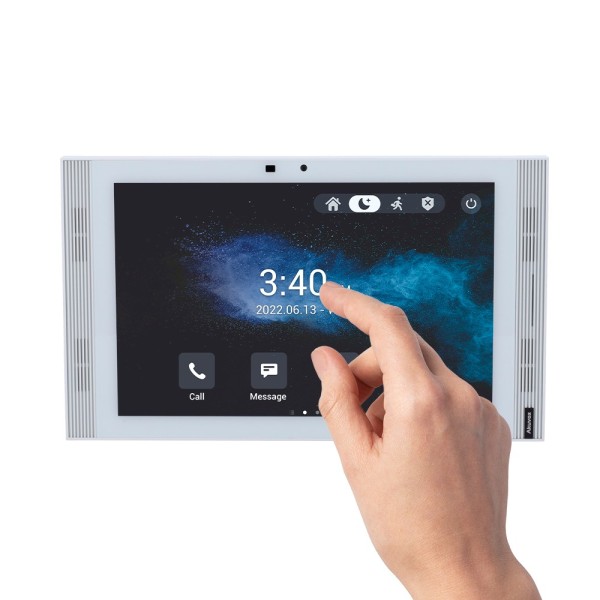 Acheter AKUVOX AK-S567A-WHITE Moniteur Android 12.0 pour visiophone - Écran IPS de 10" - Audio bidirectionnel Crystal Cl