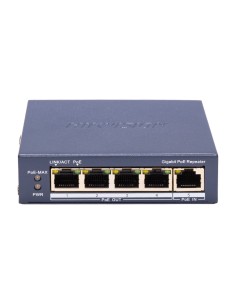 Acheter HIKVISION DS-3E0505P-E/R Hikvision Indoor prolongateur POE Switch - Étend la portée de l’alimentation POE - 4 ports PoE 