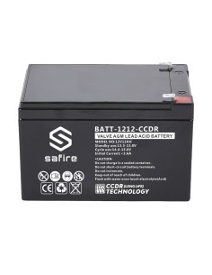 Acquistare SAFIRE BATT-1212-CCDR Batteria ricaricabile - Tecnologia piombo-acido AGM - CCDR - Tensione 12V - Capacità 12Ah - 100 2