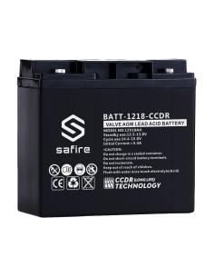 Acquistare SAFIRE BATT-1218-CCDR Batteria ricaricabile - Tecnologia al piombo acido AGM - CCDR - Tensione 12V - Capacità 18Ah -  2