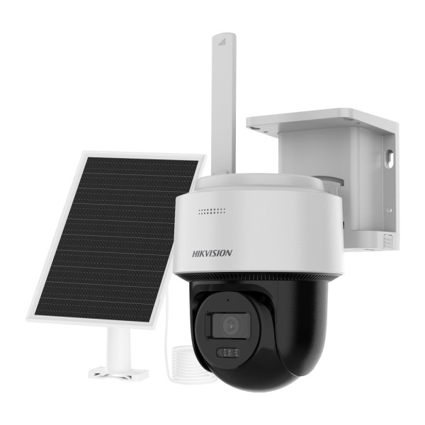 Acquista HIKVISION VALUE DS-2CFSP4/4G(2.8MM) Telecamera PTZ IP 4G con pannello solare VALUE - Risoluzione 4 Mpx (2560x1440) - Ob