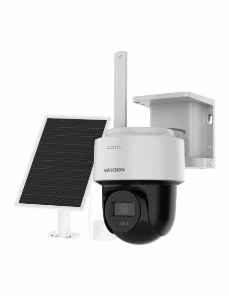 Comprar HIKVISION DS-2CFSP4/4G(2.8MM) Cámara PTZ IP 4G con panel solar VALUE - Resolución 4 Mpx (2560x1440) - Lente fija 2.8 mm 