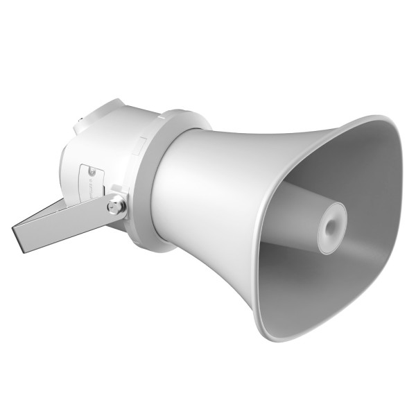 Comprar HIKVISION DS-QAZ1310G1T-EY(C) Altavoz Digital IP - Bocina - Potencia (8): 10W - Sensibilidad 110dB  - Dual PoE -  IP67 &