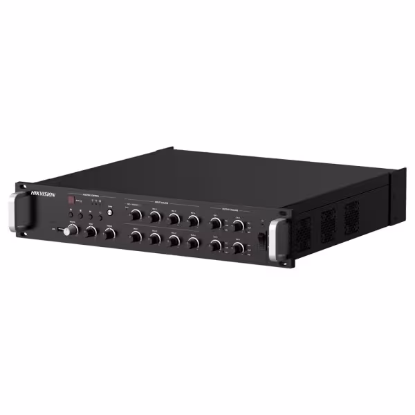 Acheter HIKVISION DS-QAZ1A1000G1-VB4 Amplificateur réseau - Fonctions de mixage de base - Amplificateur 100 V - Lecteur USB