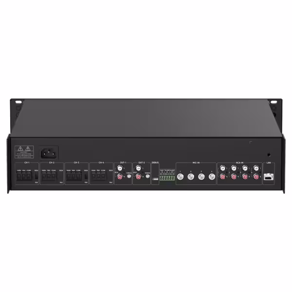 Acheter HIKVISION DS-QAZ1A1000G1-VB4 Amplificateur réseau - Fonctions de mixage de base - Amplificateur 100 V - Lecteur USB