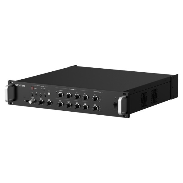 Comprar HIKVISION DS-QAZ1A500G1-VB2 Amplificador en red - Funciones mezcladoras básicas - Amplificador 100 V - Reproductor USB /