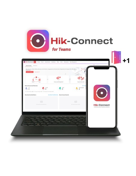 Comprar HIKVISION HC-AC&TA/1DOOR/1Y Licencia nube Hik-Connect Teams - 1 puerta adicional control de acceso - Habilita usuarios i