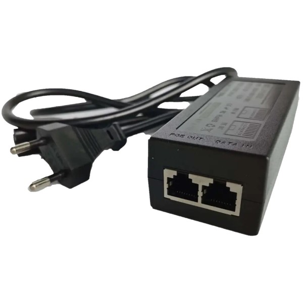 Comprar OEM INJ-POE-24W Inyector PoE Pasivo - Entrada/Salida RJ45 10/100/1000 Mbps - 24V 0,5A - Distancia máxima 100 m - Apto pa