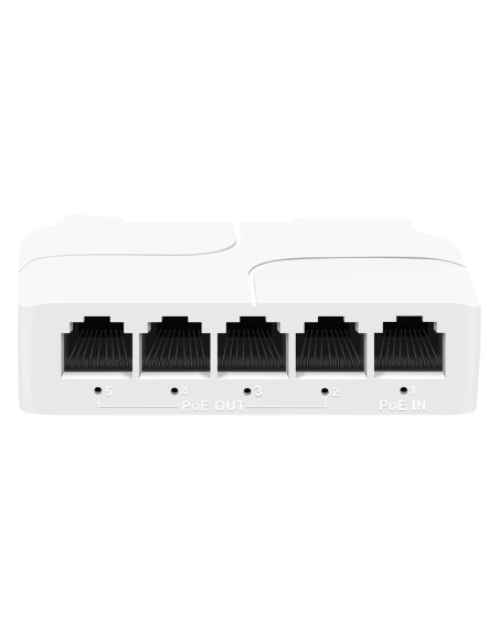 Comprar OEM POEXT-4FE-DIN POE extender DIN - Permite ampliar el alcance de la alimentación POE - IEEE 802.3 af/at/bt - Potencia 