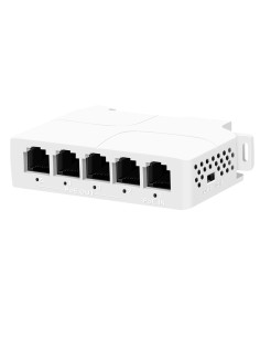 Acheter OEM POEXT-4FE-DIN extension POE sur rail DIN - Permet d’étendre la portée de l’alimentation POE - IEEE 802.3 af/at/bt -  2