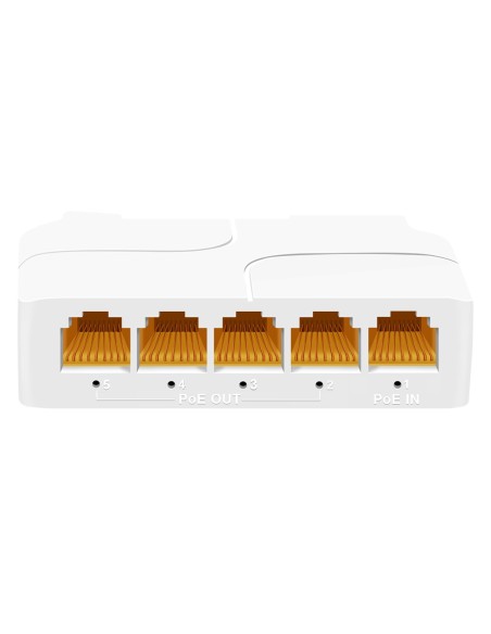 Acheter OEM POEXT-4GE-DIN Prolongateur POE sur rail DIN - Permet d’étendre la portée de l’alimentation POE - IEEE 802.3 af/at/bt