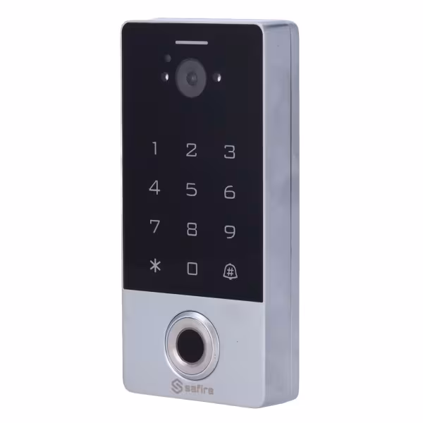 Comprar SIB SF-AC126-F-WIFI Control de acceso autónomo con videoportero - Acceso por huella, tarjeta EM, PIN y APP - Salida de r