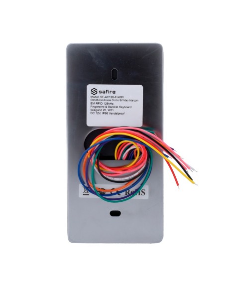 Acheter SIB SF-AC126-F-WIFI Contrôle d’accès autonome avec visiophone – Accès par empreinte digitale, carte EM, code PIN et appl