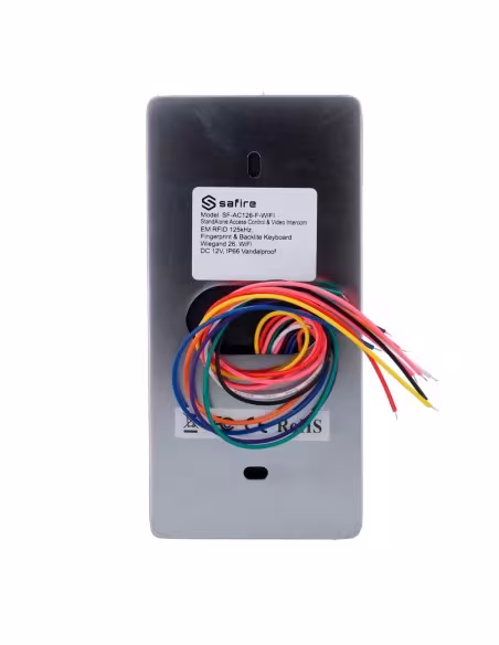 Comprar SIB SF-AC126-F-WIFI Control de acceso autónomo con videoportero - Acceso por huella, tarjeta EM, PIN y APP - Salida de r