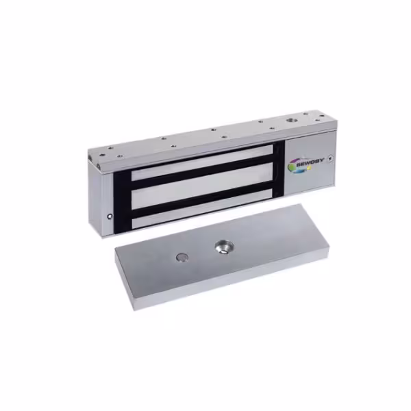 Comprar SEWOSY SEWOSY-6 Cerradura magnética o Electroimán puertas 500kg 12/24V DC LED IP42