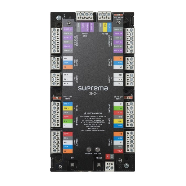 Acheter SUPREMA DI-24 SUPREMA. Module d’interface 2 portes sans boîtier compatible avec CS-20.