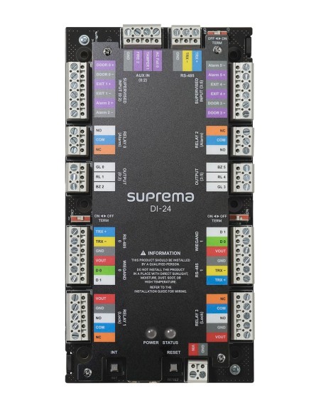 Acheter SUPREMA DI-24 SUPREMA. Module d’interface 2 portes sans boîtier compatible avec CS-20.