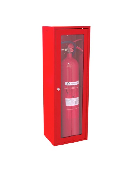 Comprar SIEX M000297 Armario extintor CO2 5Kg con puerta pintada con cerradura