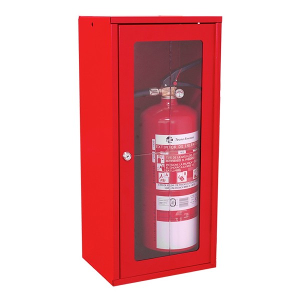 Kaufen SIEX M000277 Feuerlöscherschrank für 6-kg-Pulverlöscher mit lackierter Tür und Schloss