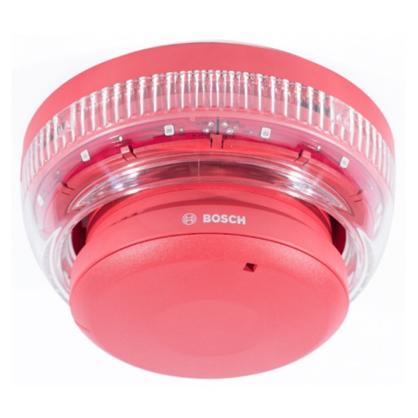 Kaufen BOSCH FNX-425U-WFRD Avenar 4000 All-in-One. Akustischer/optischer Alarm. Rotes Gehäuse. Weißer Blitzlichtflash