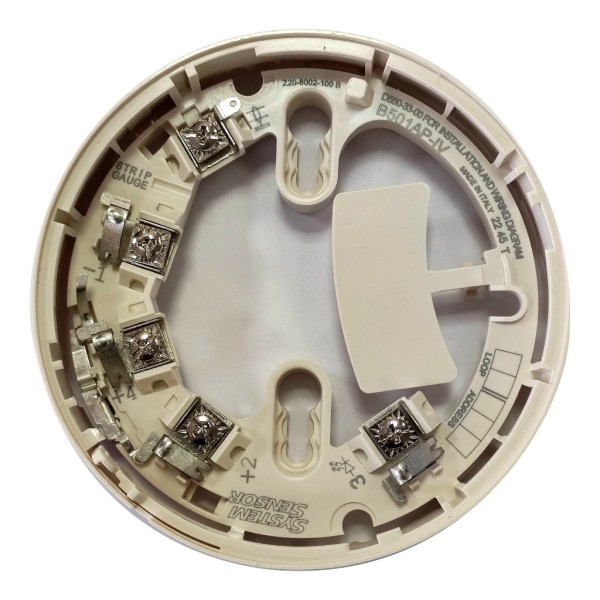 Acheter MORLEY B501AP-IV Base standard de surface pour détecteurs de la série NFX. Couleur ivoire