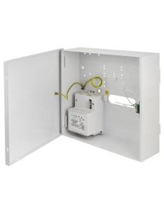 Acheter PARADOX CAJA-P Petit boîtier pour centrale Paradox. Transformateur 20VA. Sortie 16V/1,2A / 18V/1A. 250 x 250 x 80 mm