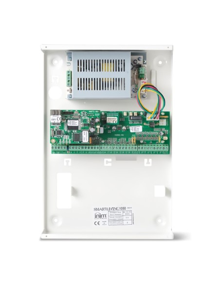 Comprar INIM SML1050L-G2 Central SmartLiving intrusión de 10 a 50 terminales, 10 áreas, alimentador de 3A. Caja grande. Grado 2