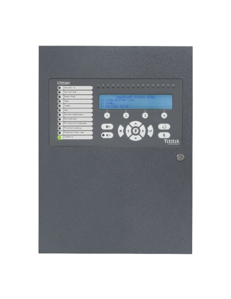 Acheter TELETEK SIMPO Centrale analogique SIMPO à 1 boucle extensible à 2. Jusqu’à 250 dispositifs par boucle
