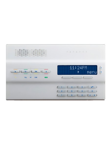 Kaufen Sie PARADOX MG6250 Kompaktzentrale per Funk. Benötigt Netzteil PA7, nicht enthalten. Optional: GPRS14.