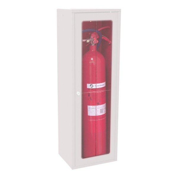 Acquistare SIEX M002690 Metacrilato per porta verniciata con serratura per armadio estintore CO2 5Kg M000297
