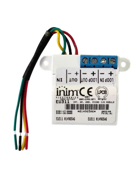 Comprar INIM EU311 Micromódulo de entrada/salida con aislador incorporado