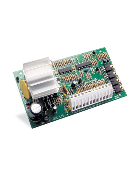 Comprar DSC PC5204W Módulo Fuente de Alimentación DSC. Supervisada. 4 salidas programables 12V/1A. Grado 2