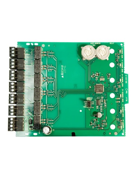 Acheter NOTIFIER NFXI-RM6 Module de commande adressable avec 6 sorties sous forme de relais NO/NC. Protocoles CLIP et OPAL