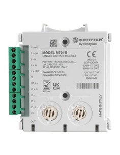 Acheter NOTIFIER M701E Module de commande adressable à 1 sortie supervisée avec RFL ou sous forme de relais